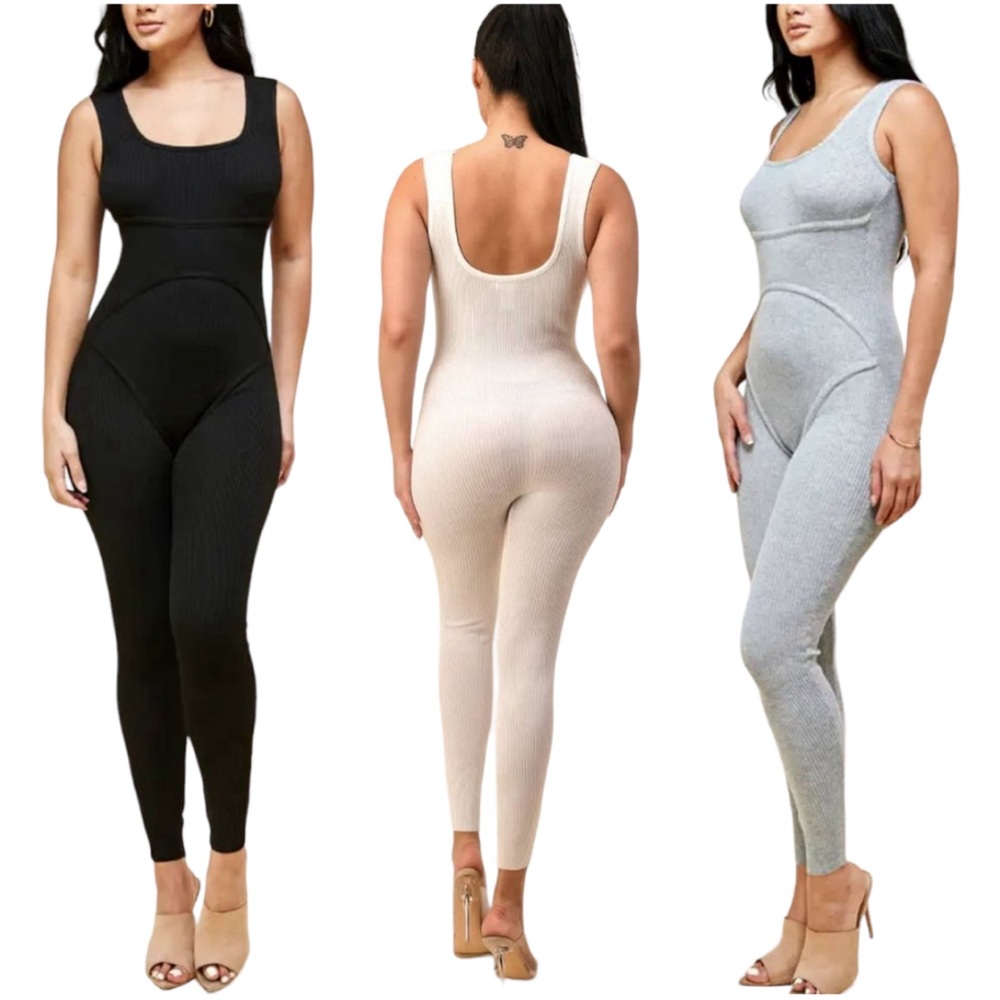 Stretch knit Jumpsuit